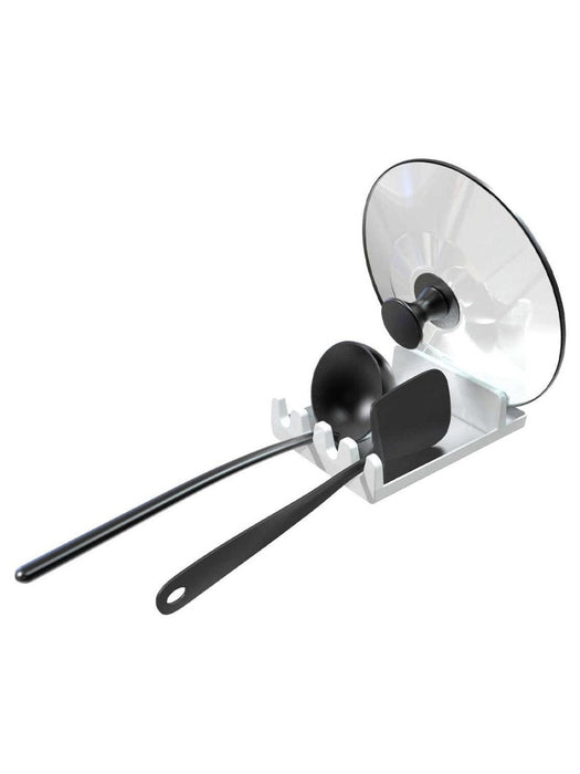 Küchen-Organizer Set 3-teilig – Abtropfgestell, Löffelablage & Schwammhalter, rostfrei, 33×43×15 cm