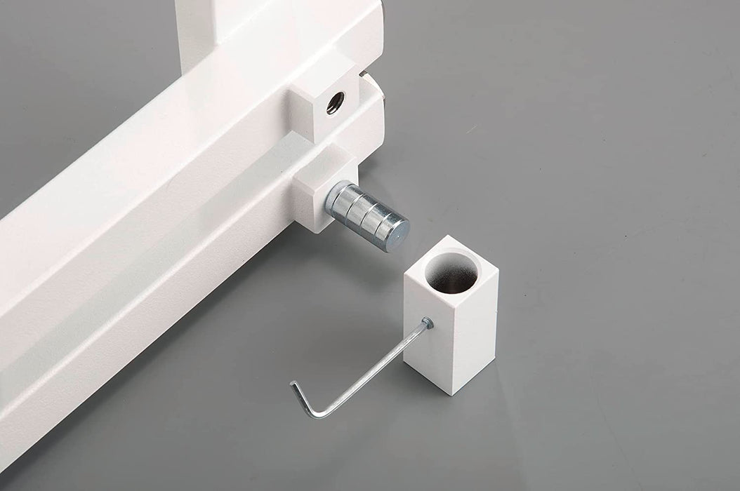 NOSY Designheizkörper Mittelanschluss, weiß, raue Oberfläche