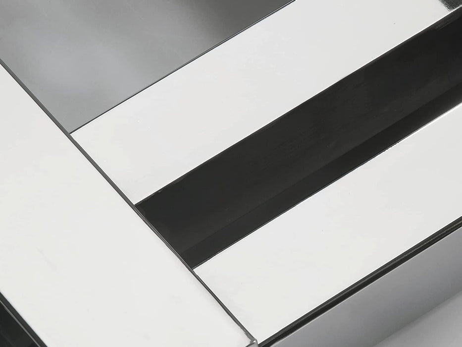ROSY Badheizkörper mit Mittelanschluss – verchromt, modernes Design