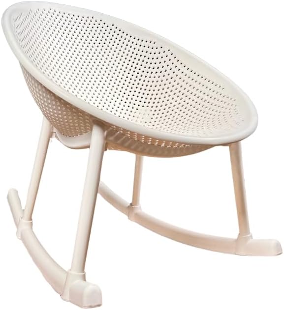 Schaukelstuhl im skandinavischen Design – wetterfest & ergonomisch für Garten, Terrasse & Balkon