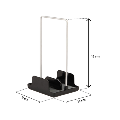 Küchen-Organizer Set 3-teilig – Abtropfgestell, Löffelablage & Schwammhalter, rostfrei, 33×43×15 cm